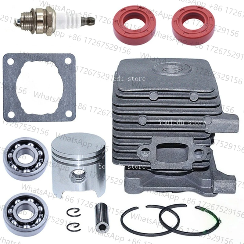 Applies To FS55 FS45 BR45 HL45 HS45 HS55 Cylinder Assembly, Cylinder Block, Piston, Oil Seal Bearings 34mm