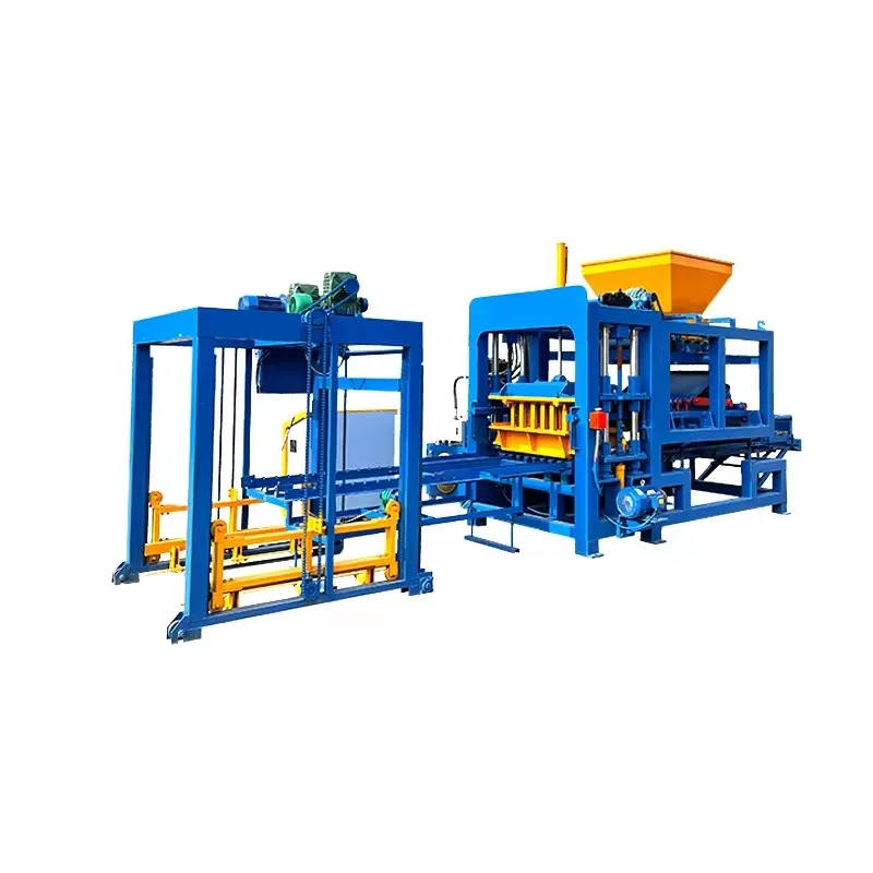 High Efficiency Building Materials Concrete Brick Machine Fully Automatic Production