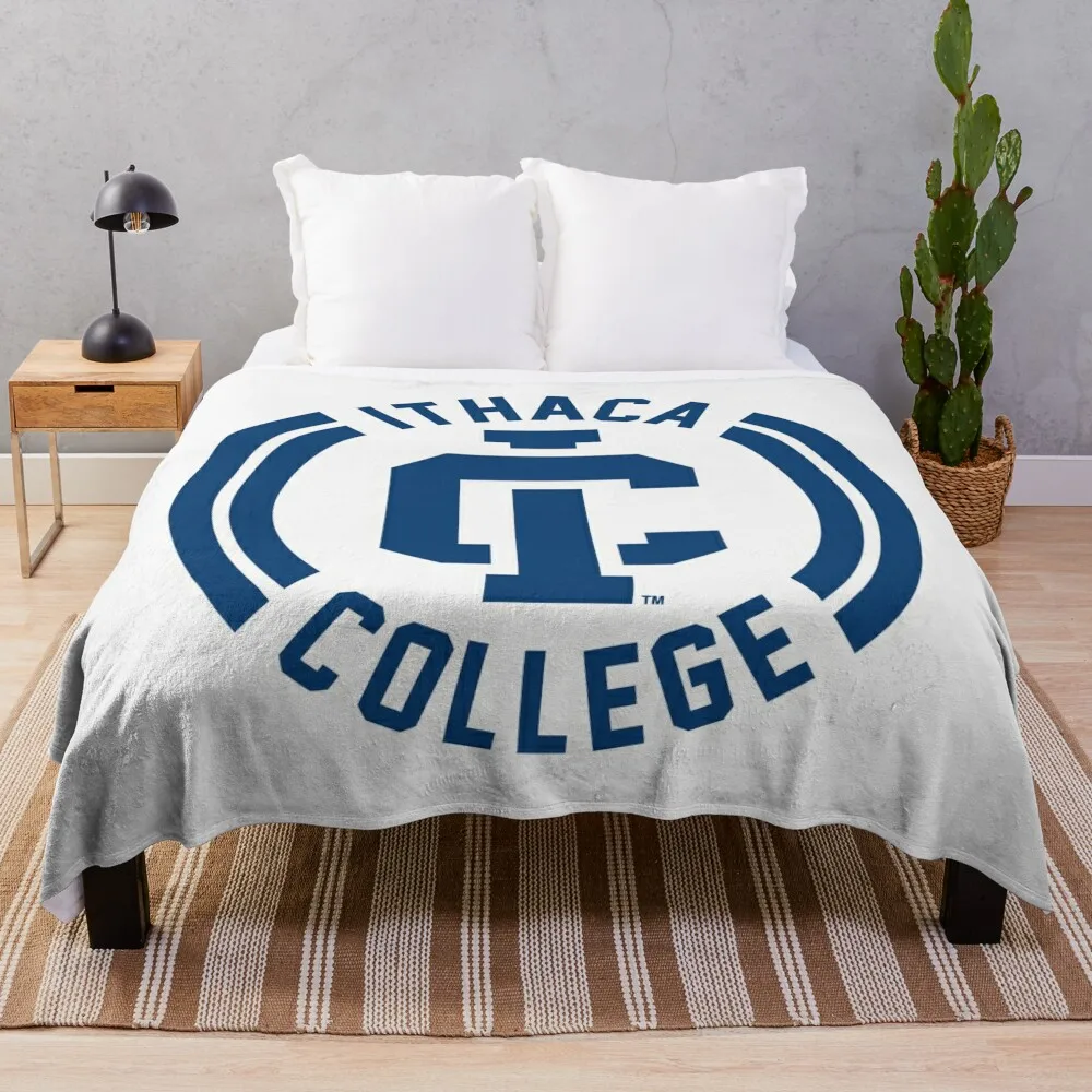 

Ithaca College bombers Throw Blanket Soft Beds cosplay anime Decorative Beds Flannels Blankets