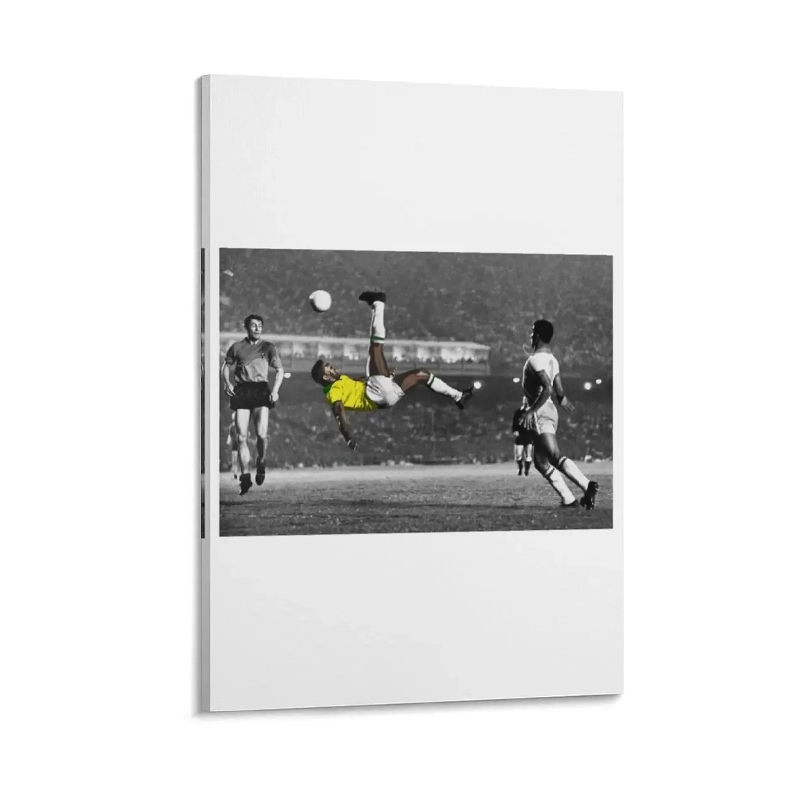 

Brazil's Legend Pele Canvas Painting wall frame for living room Decoration wall art canvas painting