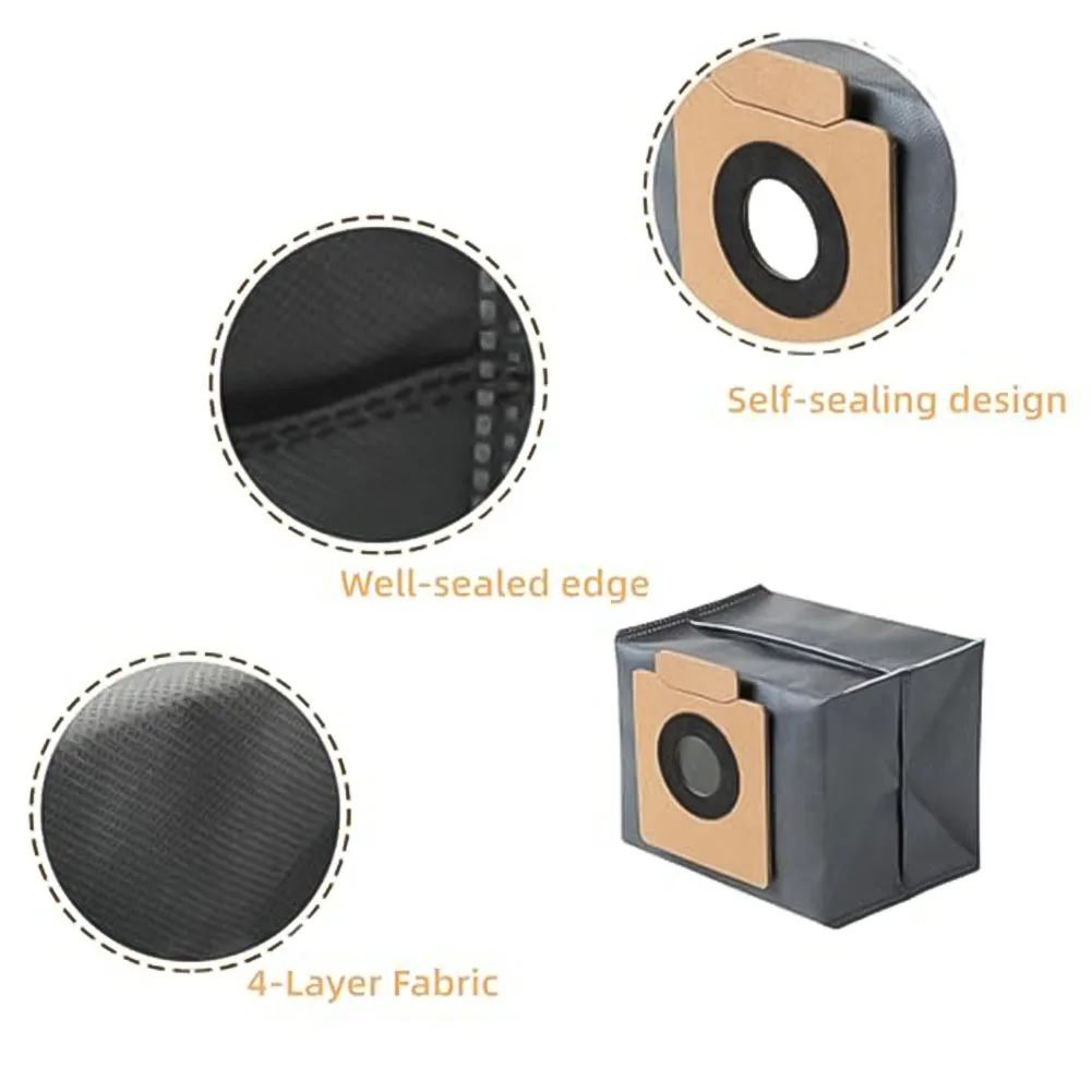 

Vacuum Accessories For Eufy X10 Pro For Omni Cleaner Robot-14 PCS Robot Vacuum Spare Parts Replacement Dust Bags