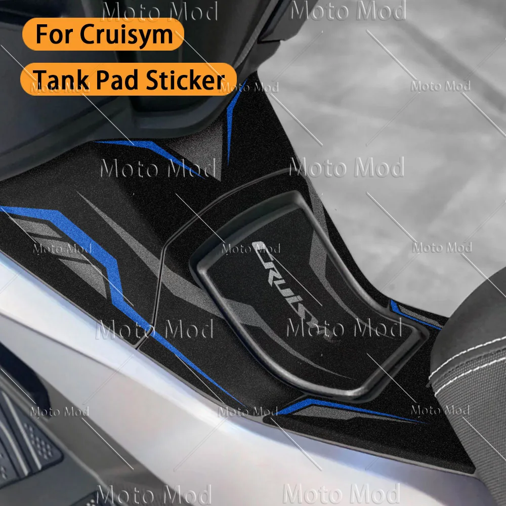 

Motorcycle Tank Pad Sticker Fuel Gas Cover Protection Accessories Scooter Decal For SYM Cruisym 300 CRUISYM a 300 TCS