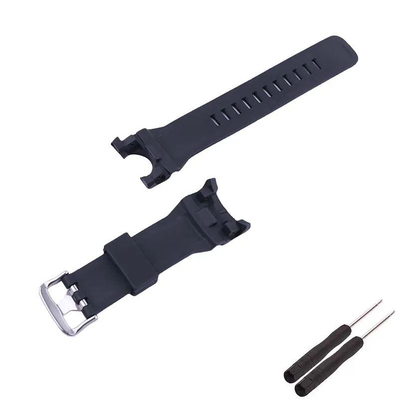 Accessori per cinturini per orologi in resina compatibili per Casio GA500 1A4J/7 cinturino sportivo in gomma per uomo e donna con fibbia ad ardiglione