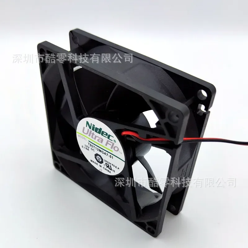 New 8025 12V 0.14A T80T12MGA7-51 Power Fan for Electronic Devices