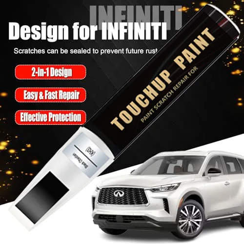 KH3 Black Obsidian Touch Up Paint Compatible with Infiniti Exact Match Touch Up Paint Car Scratch Repair