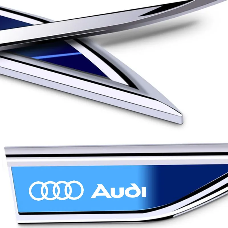 

2Pcs Car Accessory Side Doors Blade Car Stickers Car Accessories Interiors for Audi Sline A1 A3 A4 A5 A6 A7 A8 B6 B7 B8 Q3 Q5 Q7