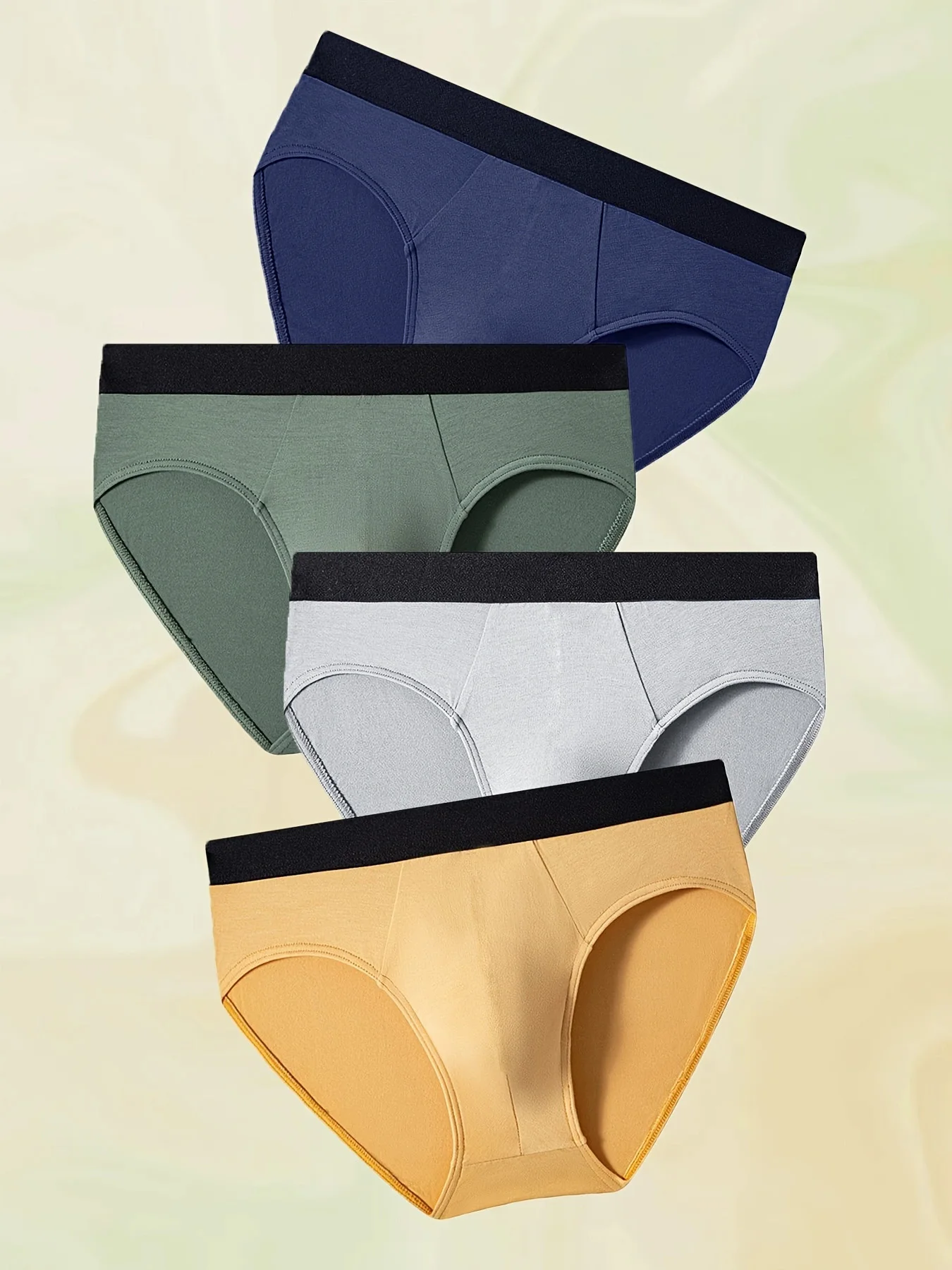 

Мужское нижнее белье из 4 предметов, однотонное, простое и элегантное. Комплект из 4-х цветных вариантов, мужские трусы больших размеров S-XXL для всех сезонов.