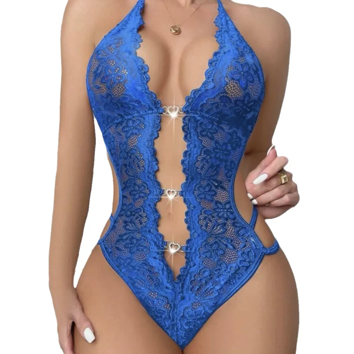Erotic Sexy Lace Bra And Panty Set Underwear Transparent Bra Exotic Lingerie Sets Sexy Thong Woman Porn Sensual Luxury Lingerie image 5