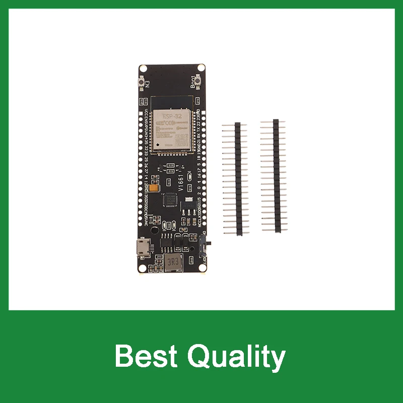 ESP32-S3 WiFi & Bluetooth IoT Dev Board by WEMOS D1; Comes with 18650 LiPo Battery Charger & 3.3-5V Output Power