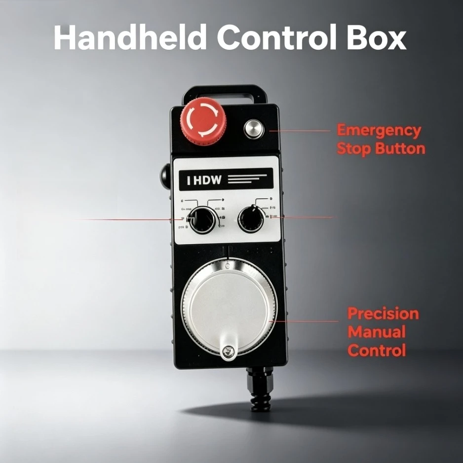 iHDW-BLA5L-IM-C20 MPG Handwheel 20Pin Rotary Encoder CNC Pendant Controller Machine Tool Manual Control Wheel
