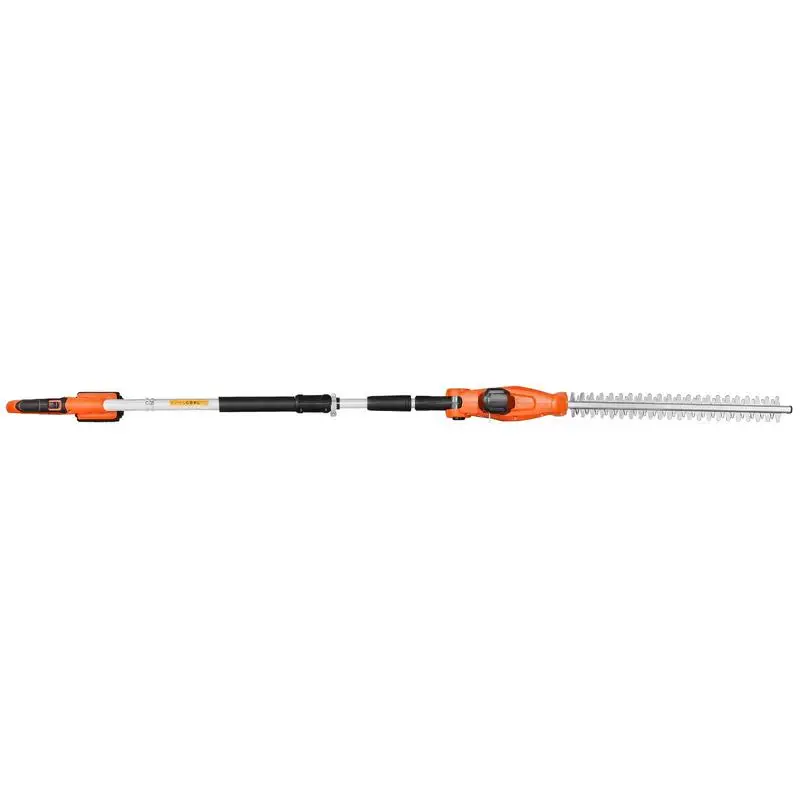 Taille-haie sans fil, 1200 tr/min, extensible de 199 à 248 cm, taille-haie pour branches hautes, batterie 20V, taille-haie électrique sans fil avec lame de 51 cm, 5 angles réglables pour cour et jardin