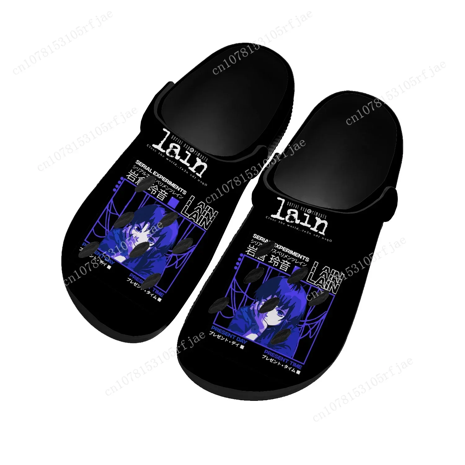 

Serial Experiments Lain Home Clogs Cartoon Game Men Women Youth Boy Girl Sandals Shoes Garden Bespoke Custom Shoes Hole Slippers