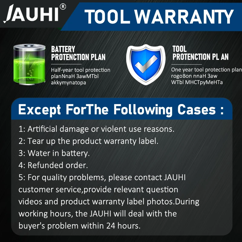 JAUHI 18V Brushless 2in1 Cordless Electric Drill Electric Screw Multifunction Repair Tool Drill Screwdriver FOR Makita Battery