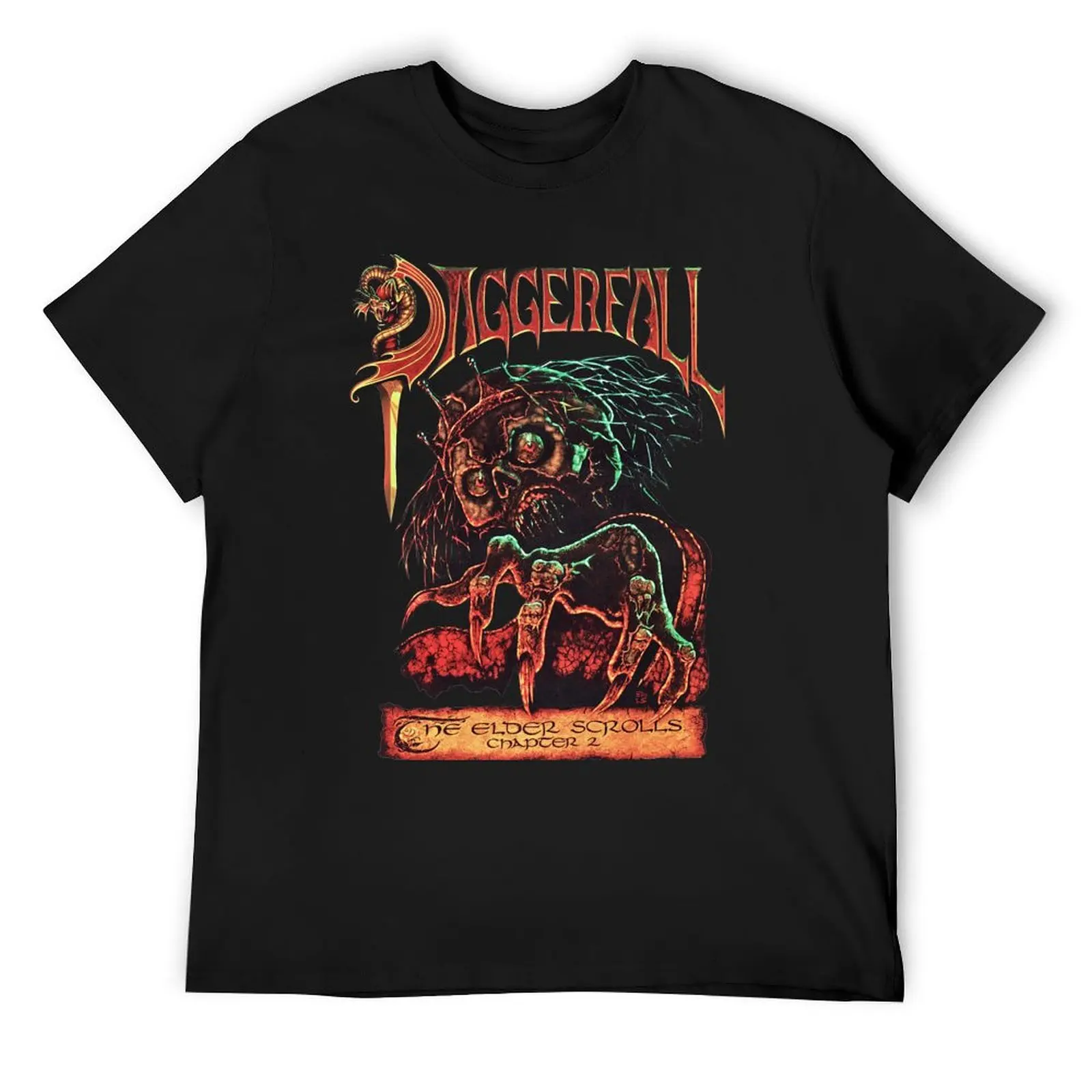 Daggerfall T-Shirt boys whites blacks mens white t shirts