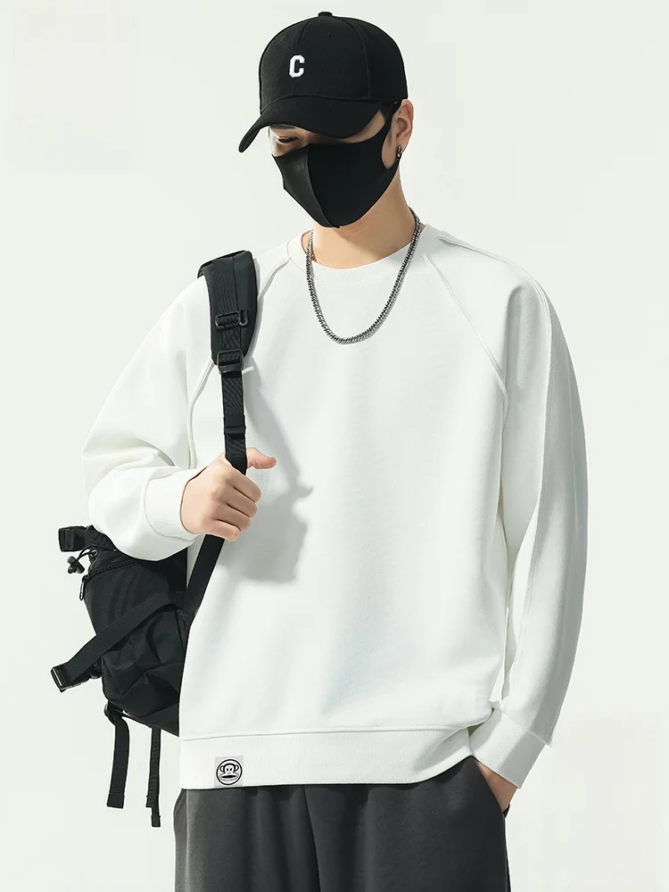 

Свитшот Paul Frank M с длинными рукавами, повседневный, удобный, с круглым вырезом, осенний, универсальный, свободного кроя