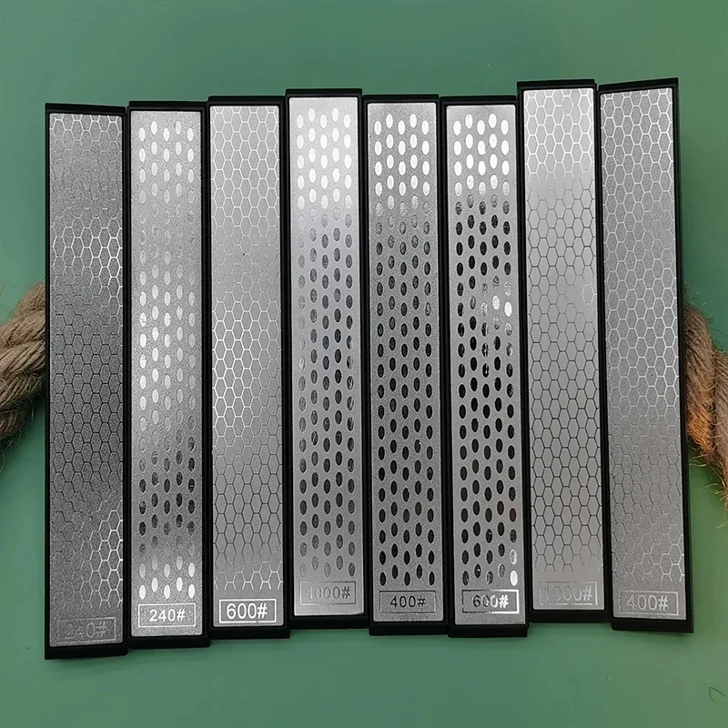 

Алмазная профессиональная точилка для заточки ножей, каменная система, кухонное холодильное лезвие, инструмент для тонкой шлифовки, точилка с фиксированным углом