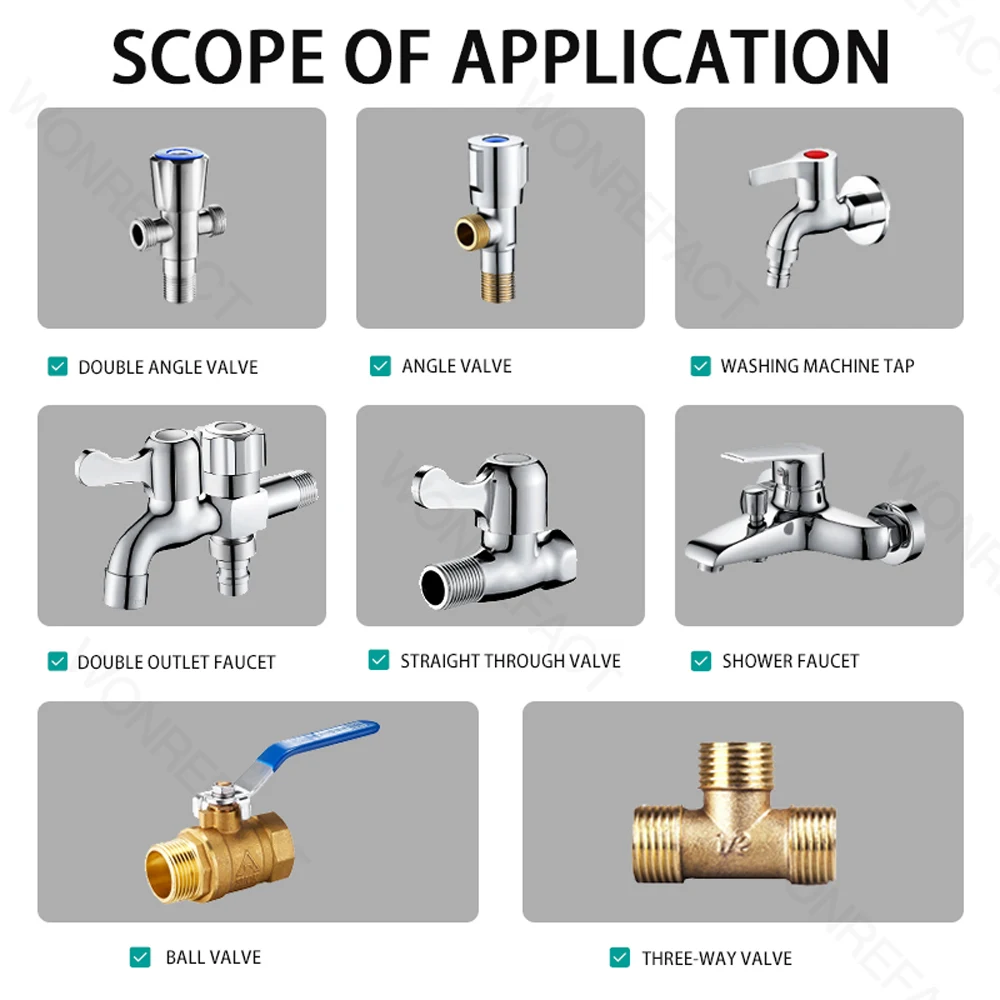 Brass Garden Hose Distributor Valve Connector Shunt Adapter Faucet Connector Bathroom Washing Machine Faucet Accessories