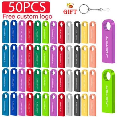 50PCS LOT USB Flash Drives 128GB Wholesale Memory Stick 64GB 32GB Free Custom Logo Pen Drive 16GB Creative Gift Pendrive 8GB 4GB