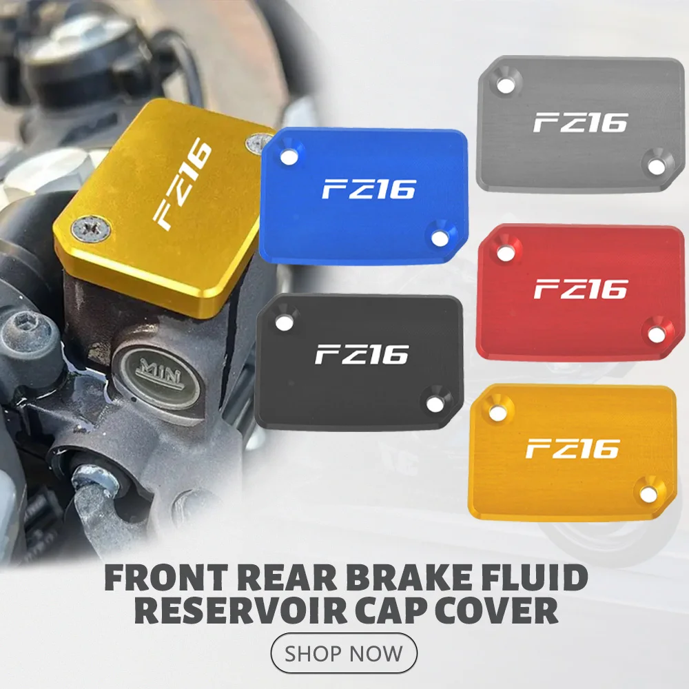 

For YAMAHA FZ16 FZ 16 FZ-16 2009- 2012 2010 2011 CNC Motorcycle Accessorie Front Brake Fluid Reservoir Cap Cover Protection