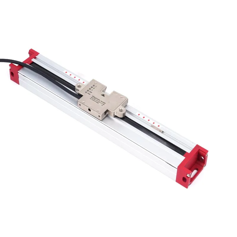 High precision incremental Magnetic scale ruler 5um RS422 bending machine plate rolling hydraulic press rotary press machines