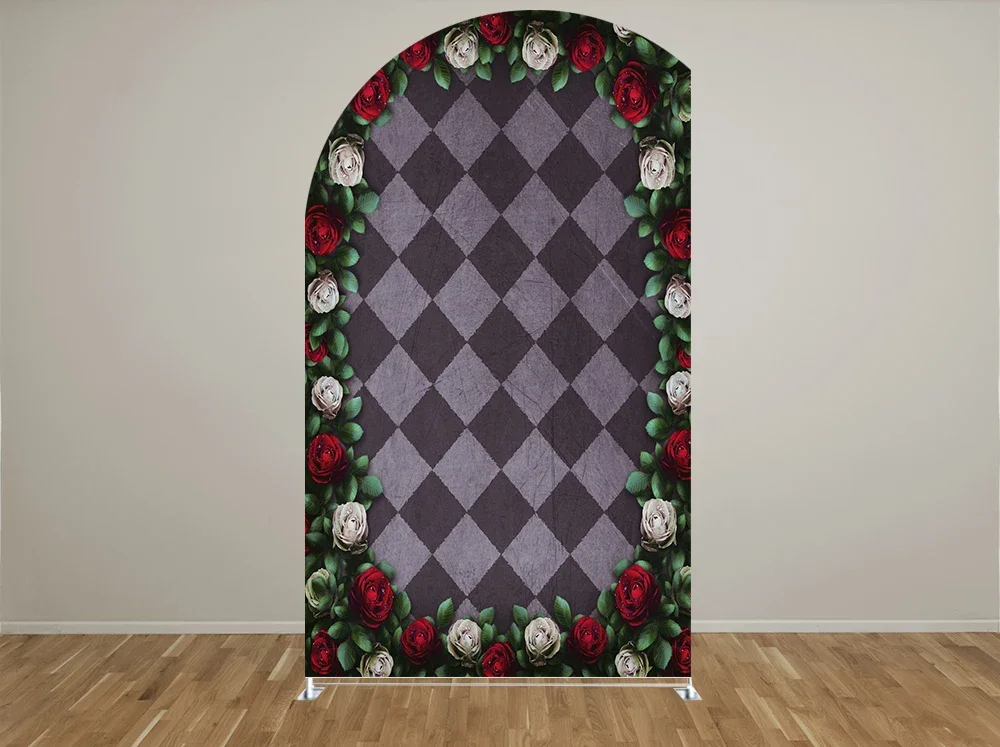 أغطية خلفية قوس زهري للحفلات ، لوحات مقوسة ، زفاف ، عيد ميلاد ، استحمام الطفل ، ديكورات حفلات