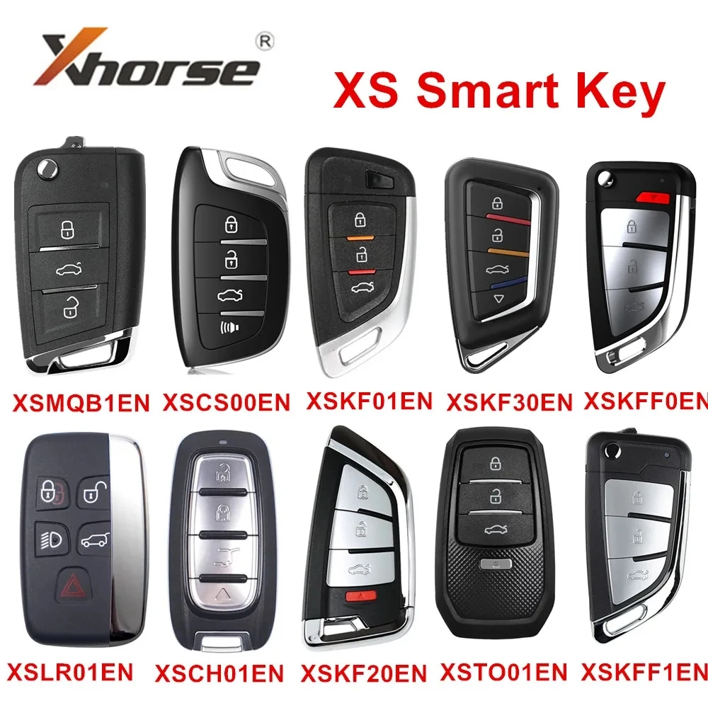 Xhorse XS seria XSMQB1EN XSADJ1GL XSCS00EN XSTO01EN XSTO03EN XSCD01EN XSGA80EN XM38 XSLR01EN inteligentny klucz zdalny angielska wersja