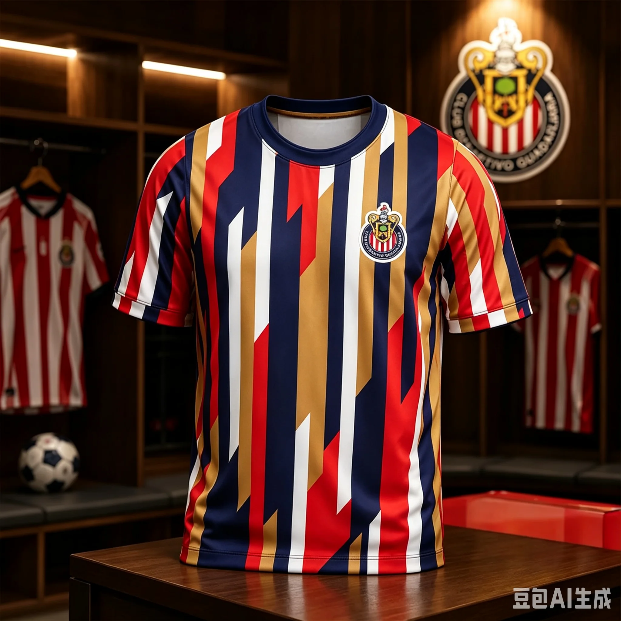 Chivas Home Soccer Jersey #7 Luis Romo Men Football Shirt Short Sleeve Sports Uniform Fans Training Match Tee Family Matching