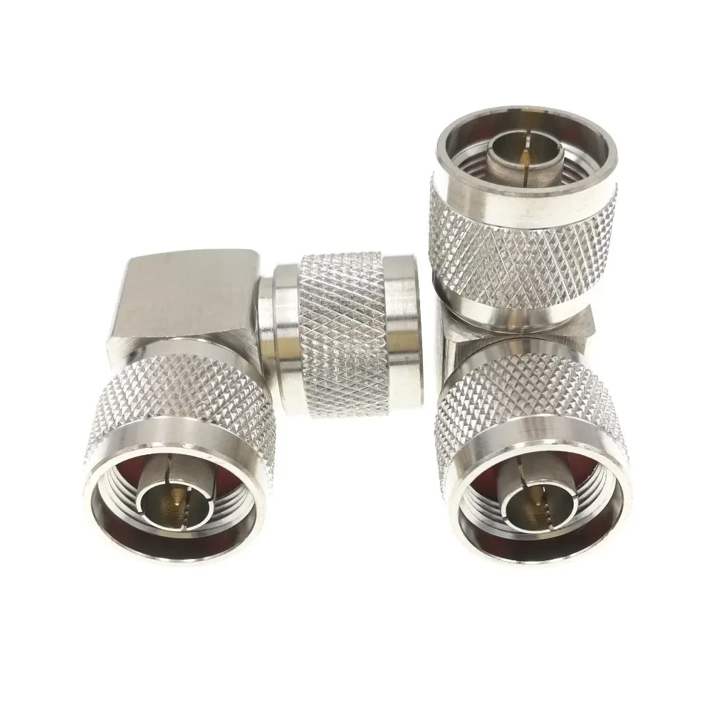 

10pcs N Male To N Male Right Angle RF Connector Adapter
