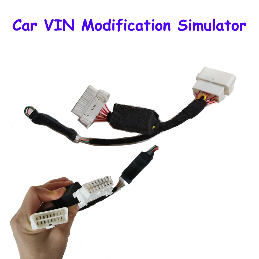 

Car VIN Modification Simulator Reusable OBD EOBD Simulator Frame Number Modification Supports 17-Digit Numbers