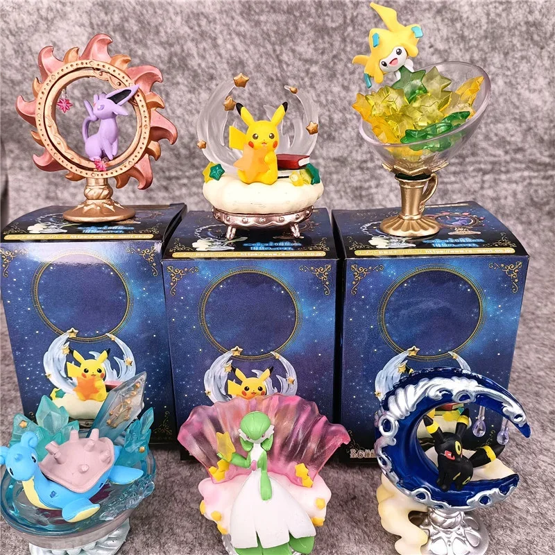 リーメントポケモンスター版-iii-睡眠版ビニールフェイスブラインドボックスおもちゃの装飾-diy-アクセサリー子供のギフト用