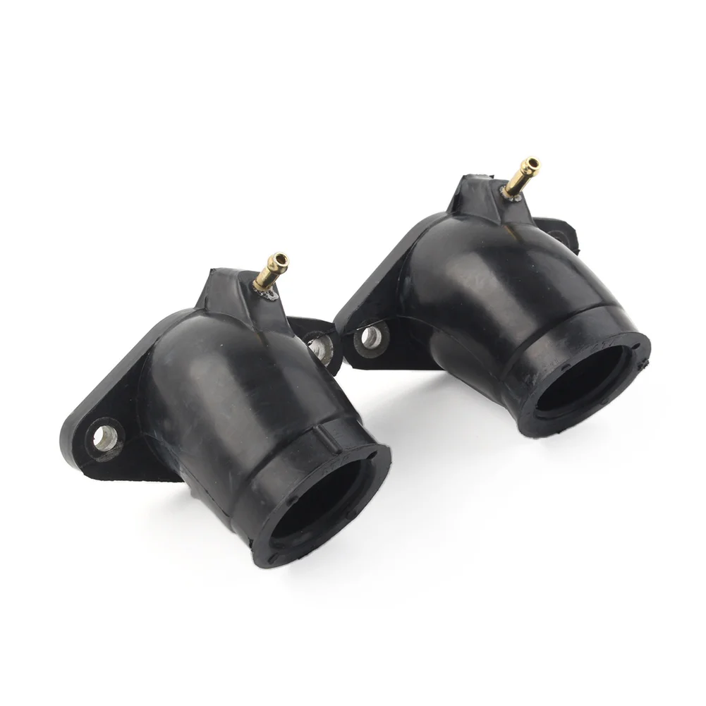 2Pcs Motorcycle Carburetor Joint Carb Intake Boot Mount Set For Yamaha XVS650 V-Star 1998-2011