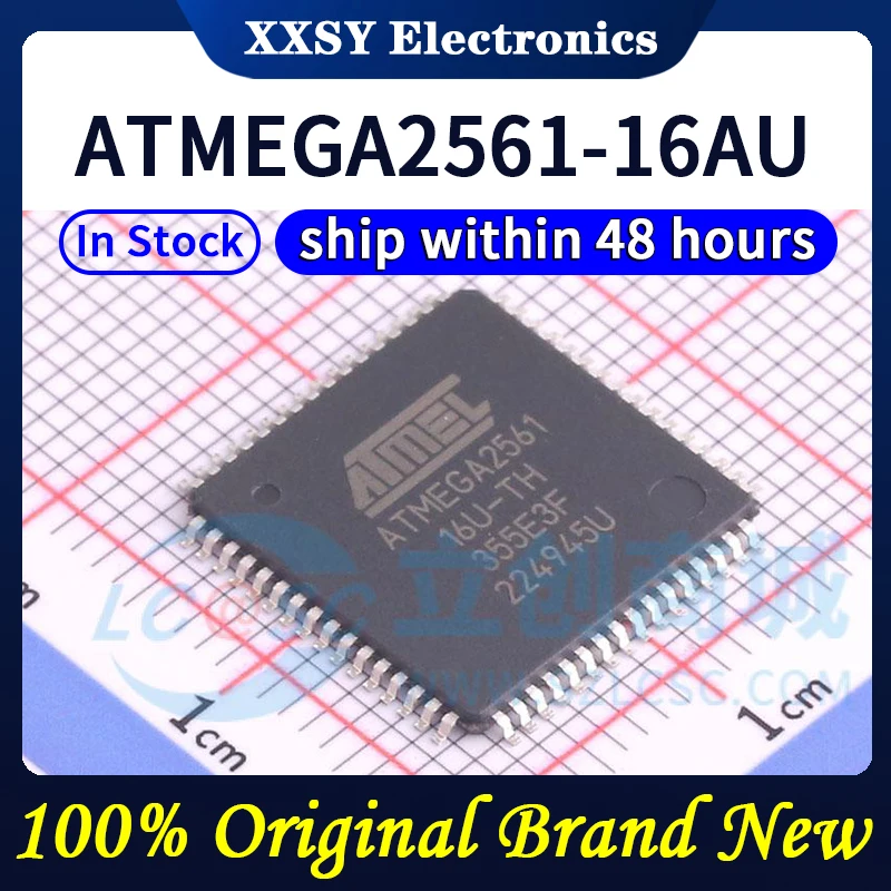 ATMEGA2561-16AU、atmega2561、100% オリジナル新品