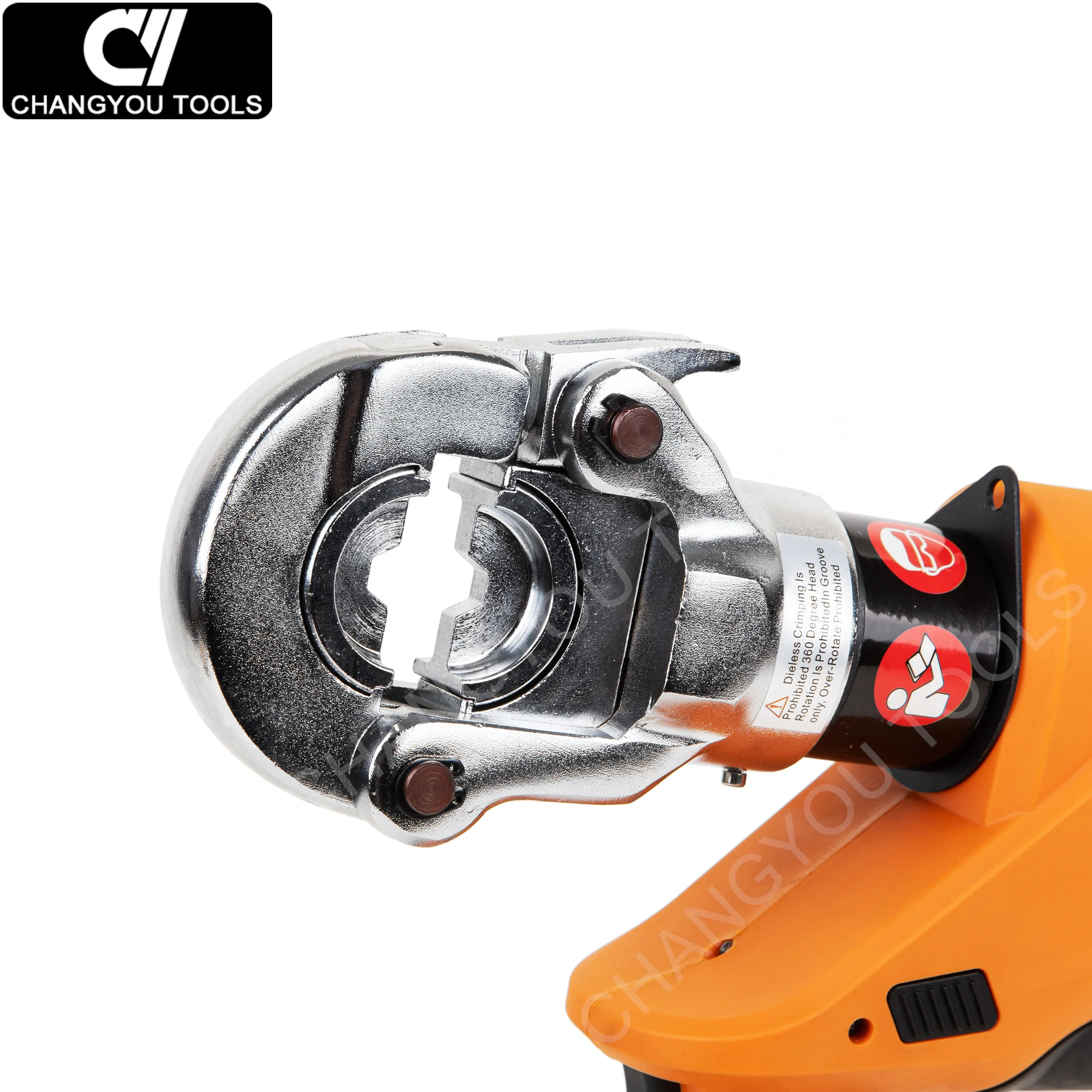 أداة تجعيد الكابلات الهيدروليكية EZ-300 أداة تجعيد كهربائية مضغوطة احترافية مع OLED لكابل 16-300 #4