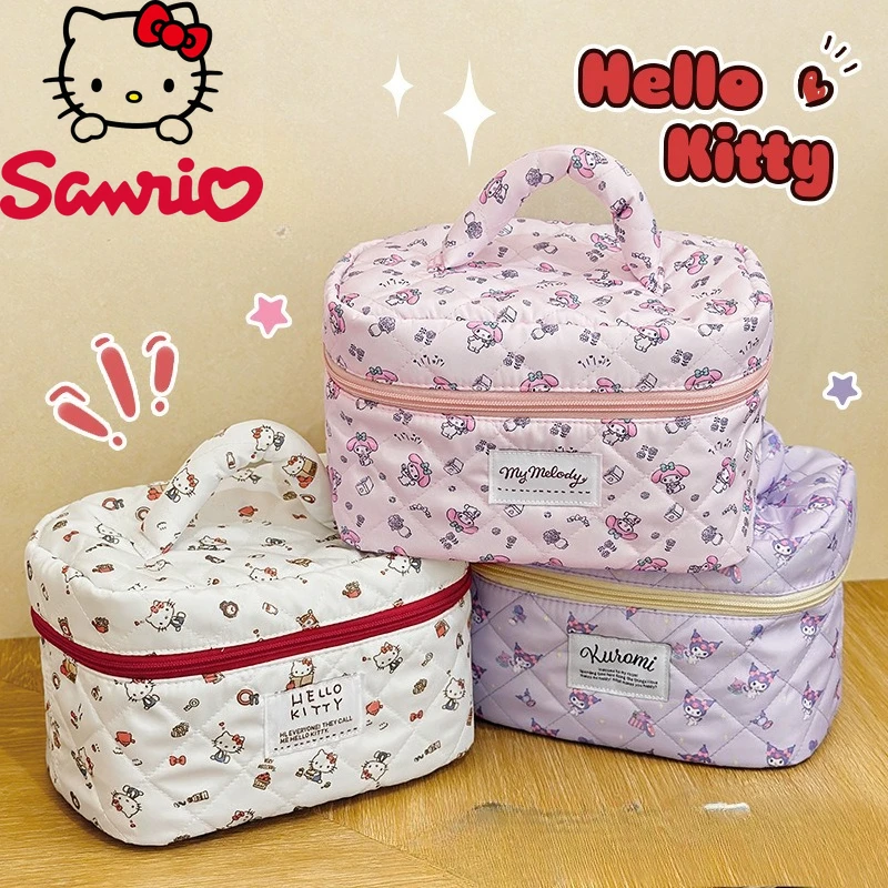 

New Multi Compartment Storage Bag Fashionable and High Quality Women's Makeup Bag Cartoon Cute Women's Mini Handheld Storage Bag