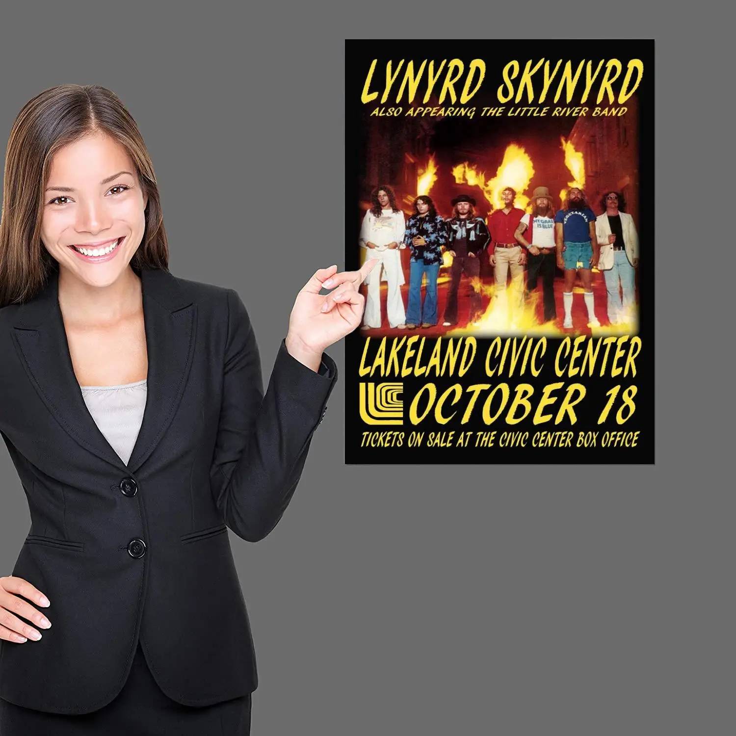 Lynyrd Skynyrd Band Decoration Art Poster Wall Art Personalized Gift Modern Family bedroom Decor Canvas Posters