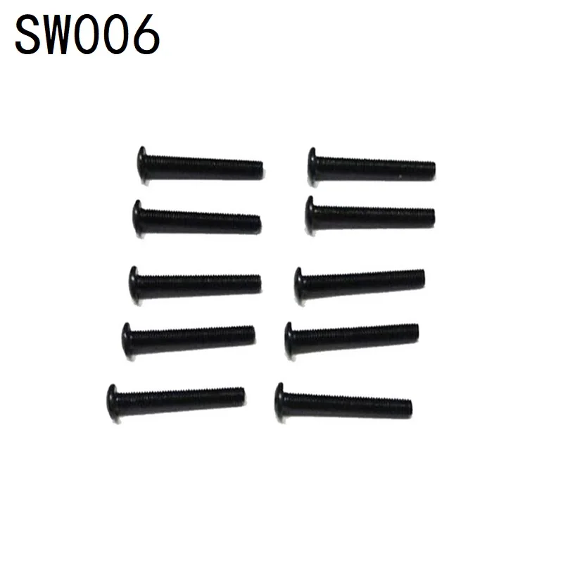 

10pcs M3x6mm Screw SW006 for JLB Racing CHEETAH 11101 21101 J3 Speed 1/10 RC Car Upgrade Parts Spare Accessories