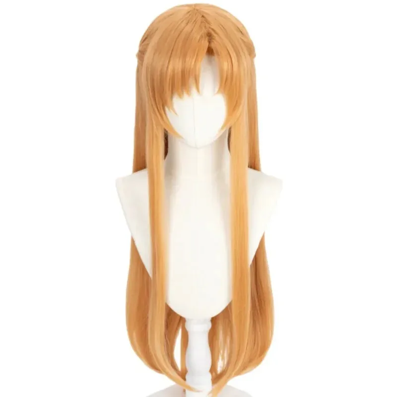 

Asuna Sword Art Online Аниме Косплей Парик Синтетический Длинный Прямой Парик SAO Аниме Coser Стильный Стиль Милая Девушка Comic Con Coser Парик
