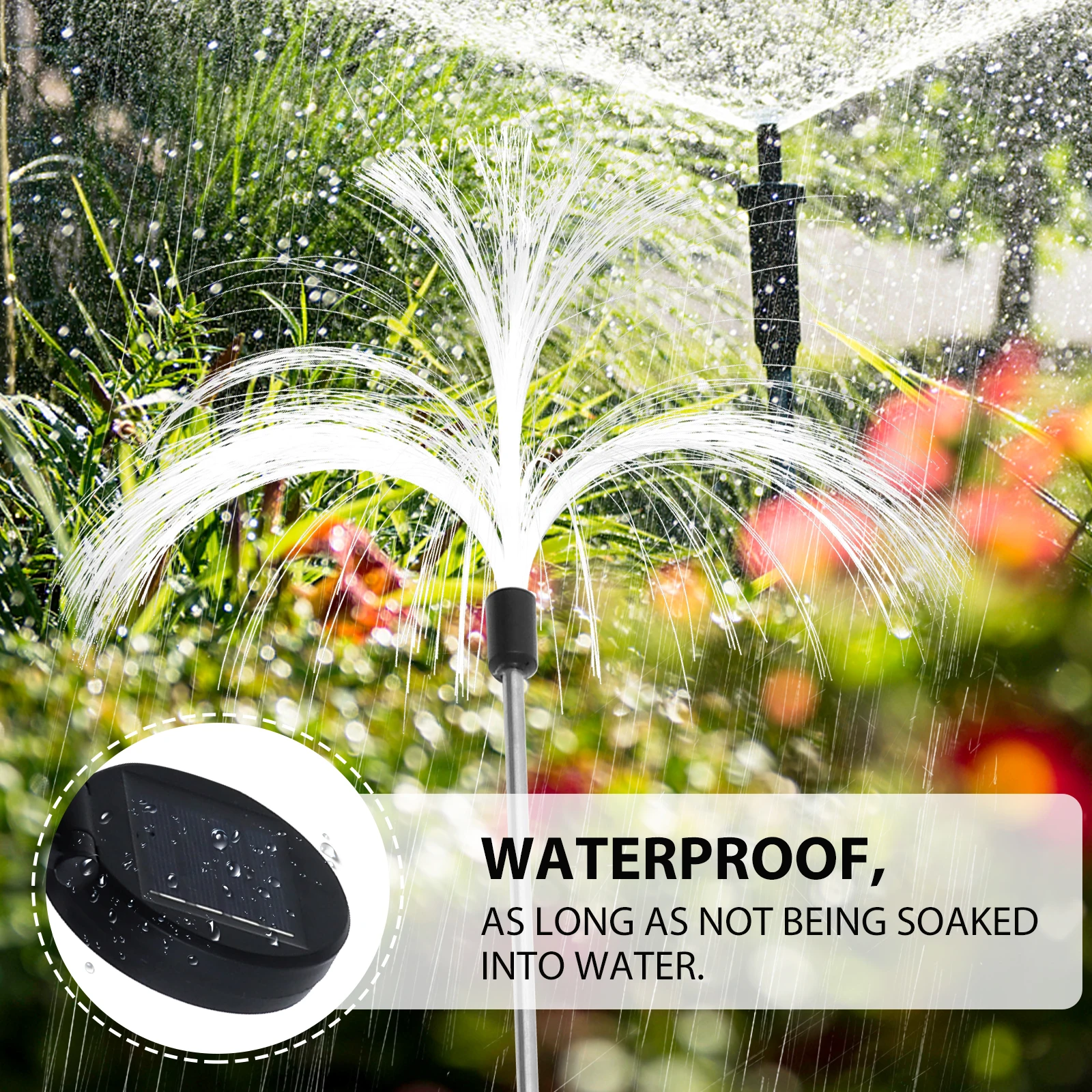 

Solar Fountain Lights Jellyfish Garden Lamp Landscape Lighting Outdoor Decorations Yard Lawn Backyard Powered