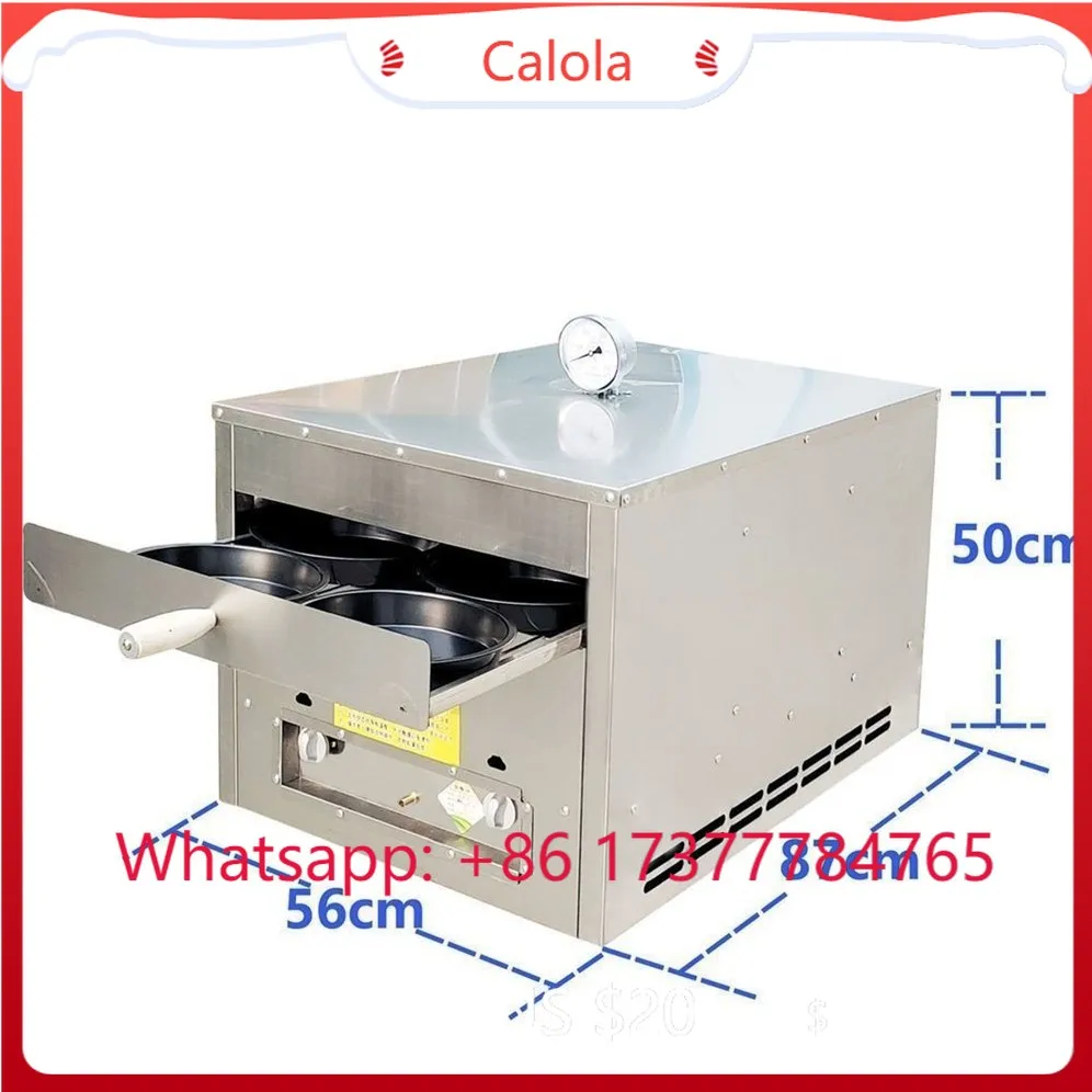 Stainless Steel Pizza Oven Outdoor Barbecue Baking Toaster Grill Bakery Equipment Salamander Stove