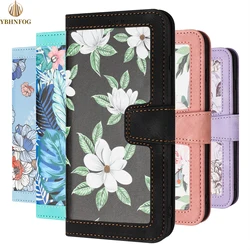 Leather Case Protect Cover For Samsung Galaxy S20 FE S21 S22 Plus S23 S24 Ultra Luxury Knurling Magnetism Flip Wallet Case