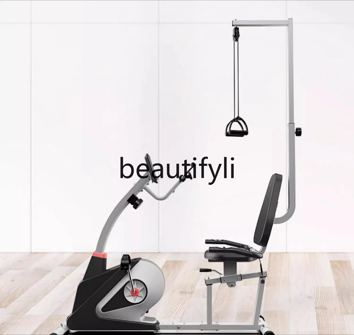 

Active and passive integration, electric resistance adjustment wide armrest, data recording