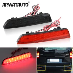 2PCS CANbus LED Rear Bumper Reflector Light Brake Lamp For Mercedes Benz W447 Vito V-Class 14-21 Brake Light Car Accessories