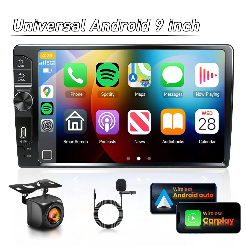 XFY 2 Din MP5 Player Car Radio For Universal Autoradio Multimedia Player 2DIN Auto audio USB BT TF Card 9inch HD Touch Scree NEW