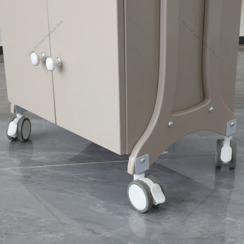 الشمال صالون تجميل عربة متحركة صالون حلاقة محدد تخزين فائدة صالون عربة ماكياج صالون الأثاث Carrinho Multiuso FYS