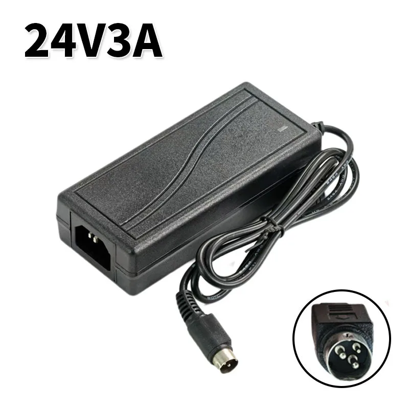 

Dajiabo Xinye Receipt Printer 80 Capacity with 76-Pin Thermal Adapter Power Supply 24V 3A Three-Pin for Business Use