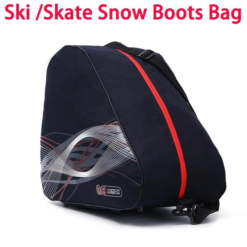 

Winter Ski/Skate Snow Boots Bag Waterproof Portable Roller Skate Helmet Carry Shoulder Bag Boots Holder Ski Helmet Bags