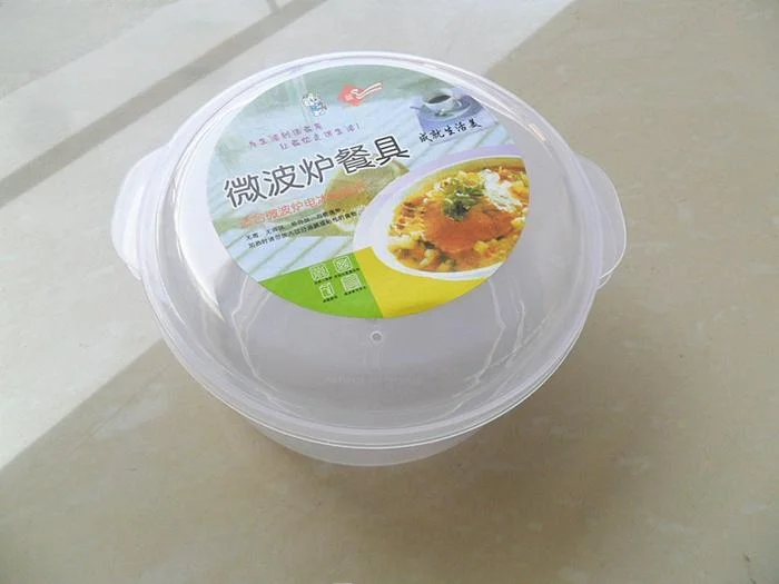 

Pengda Plastic Microwave Se Transparent round Lunch Box Food Storage Container Eco Friendly Plastic Lunch Box for Office Use