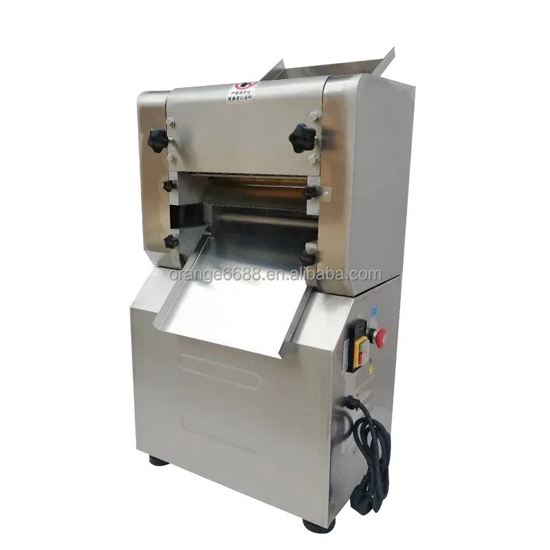Commercial Electric Kneading Machine Stainless Steel Rolling Dumpling Skin Pressing Noodle Machine Dough Sheeter Machine