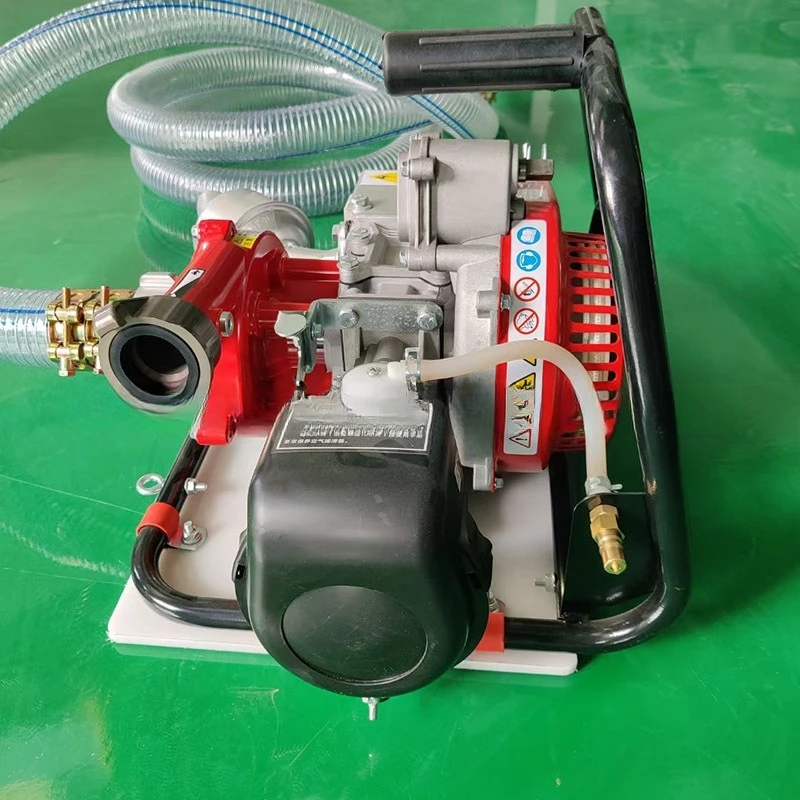 Portable backpack pump high lift water pump high power fire pump