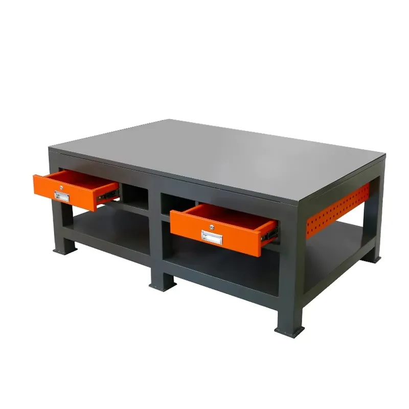 Mold flying table workshop assembly and maintenance Steel plate operation table Anti-static pad worktable Heavy duty workbench